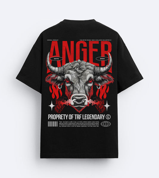 Camiseta Oversize ANGER