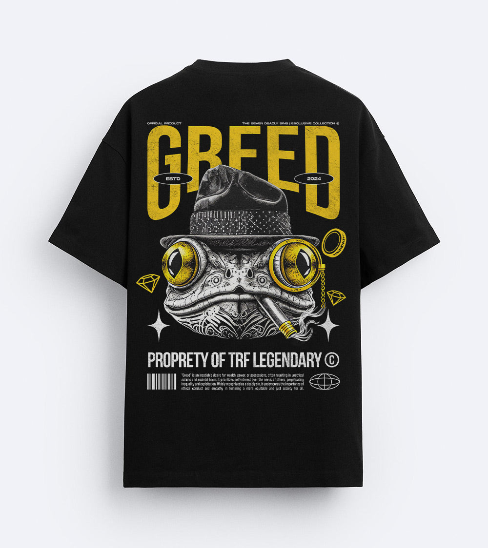 Camiseta Oversize GREED