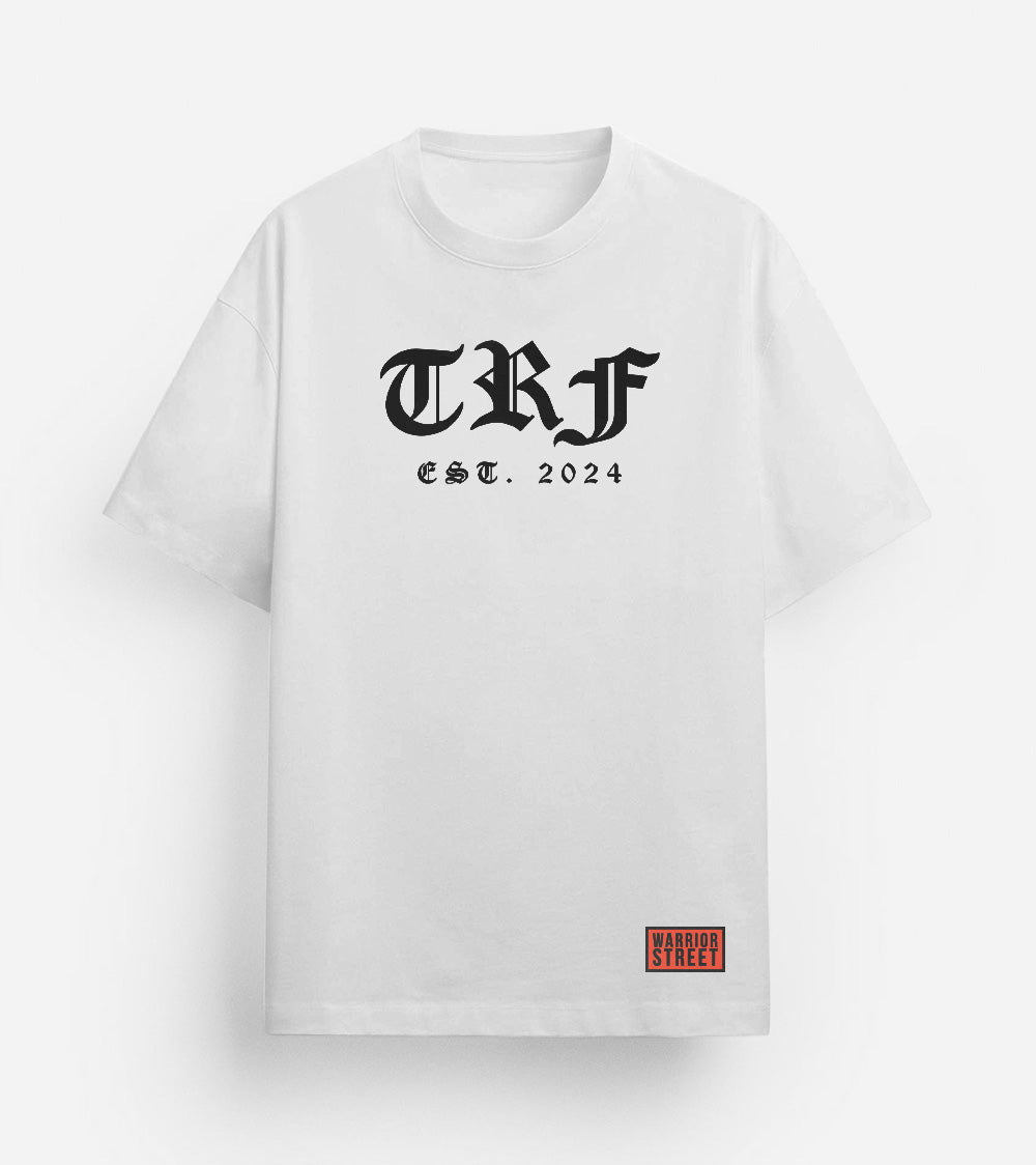 Camiseta Oversize TRF Basica Blanca