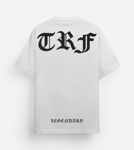 Camiseta Oversize TRF Basica Blanca